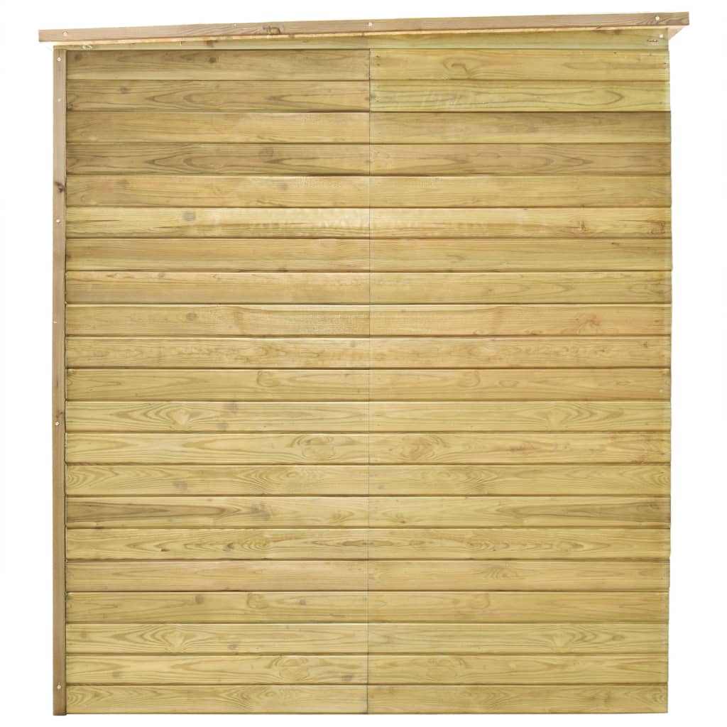 Rimessa Attrezzi da Giardino 315x159x178 cm in Pino Impregnato