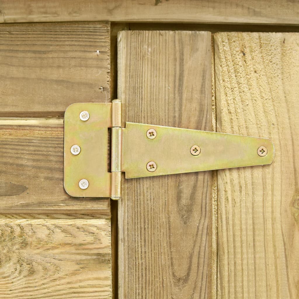 Rimessa Attrezzi da Giardino 315x159x178 cm in Pino Impregnato
