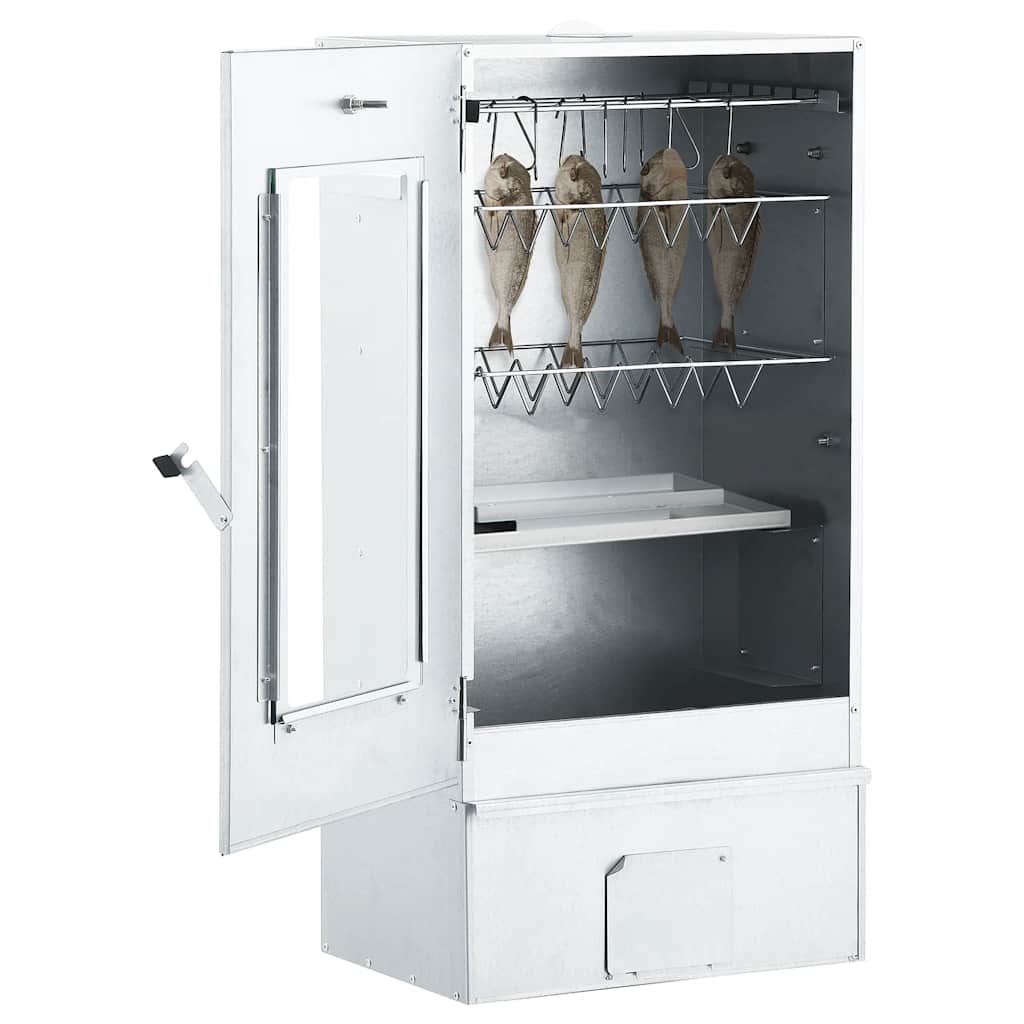 Affumicatore e Forno BBQ con 1 kg di Trucioli 44,5x29x83 cm