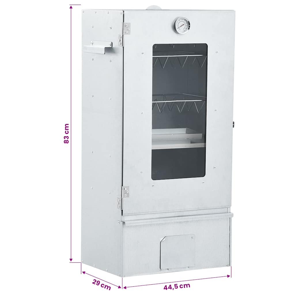 Affumicatore e Forno BBQ con 1 kg di Trucioli 44,5x29x83 cm