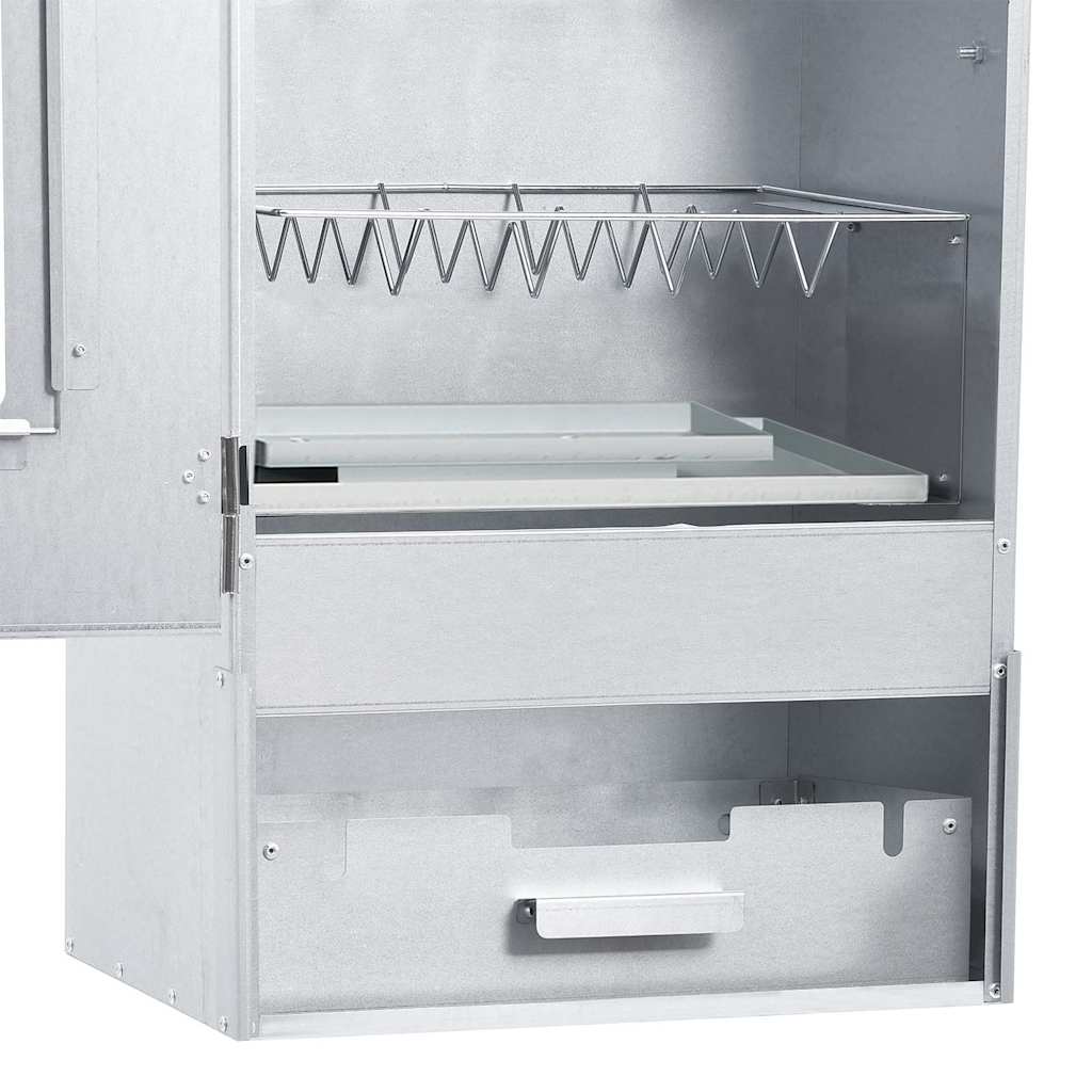 Affumicatore e Forno BBQ con 1 kg di Trucioli 44,5x29x83 cm