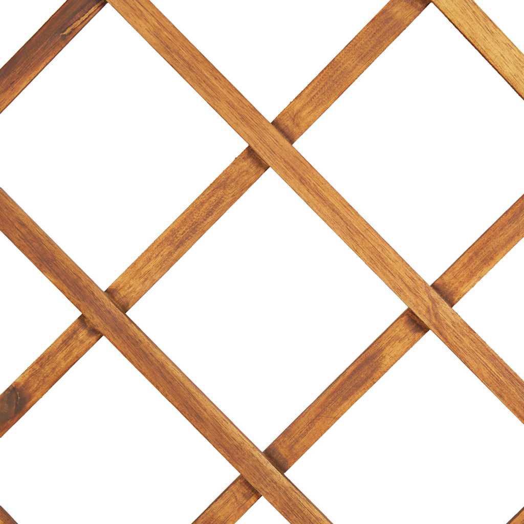 Letto Rialzato con Graticcio 80x38x150 cm in Massello di Acacia