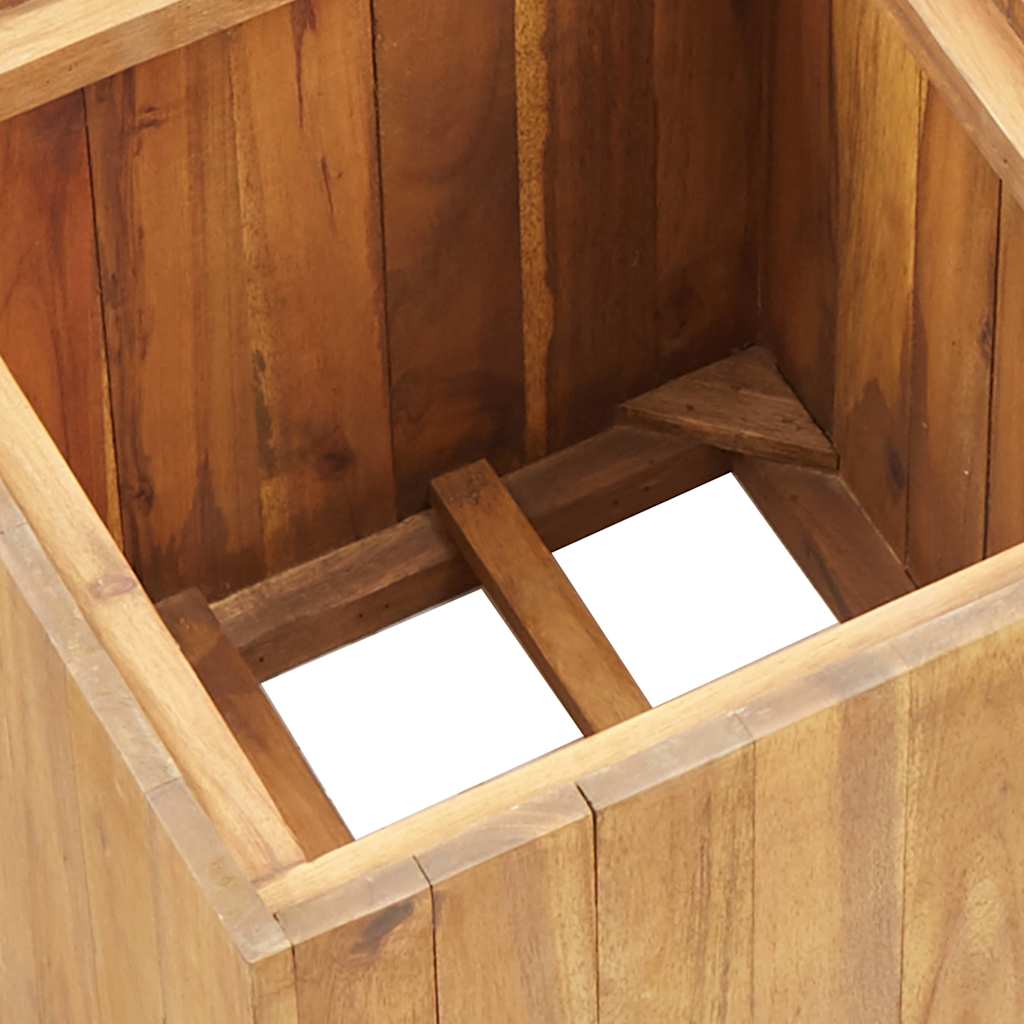 Letto Rialzato da Giardino 33,5x33,5x33,5cm Massello di Acacia