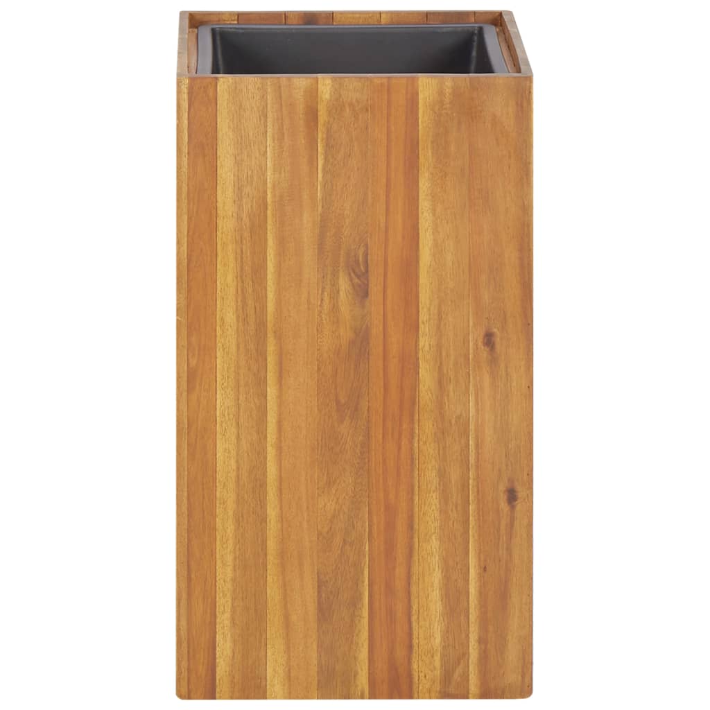 Letto Rialzato da Giardino 33,5x33,5x60 cm Massello di Acacia