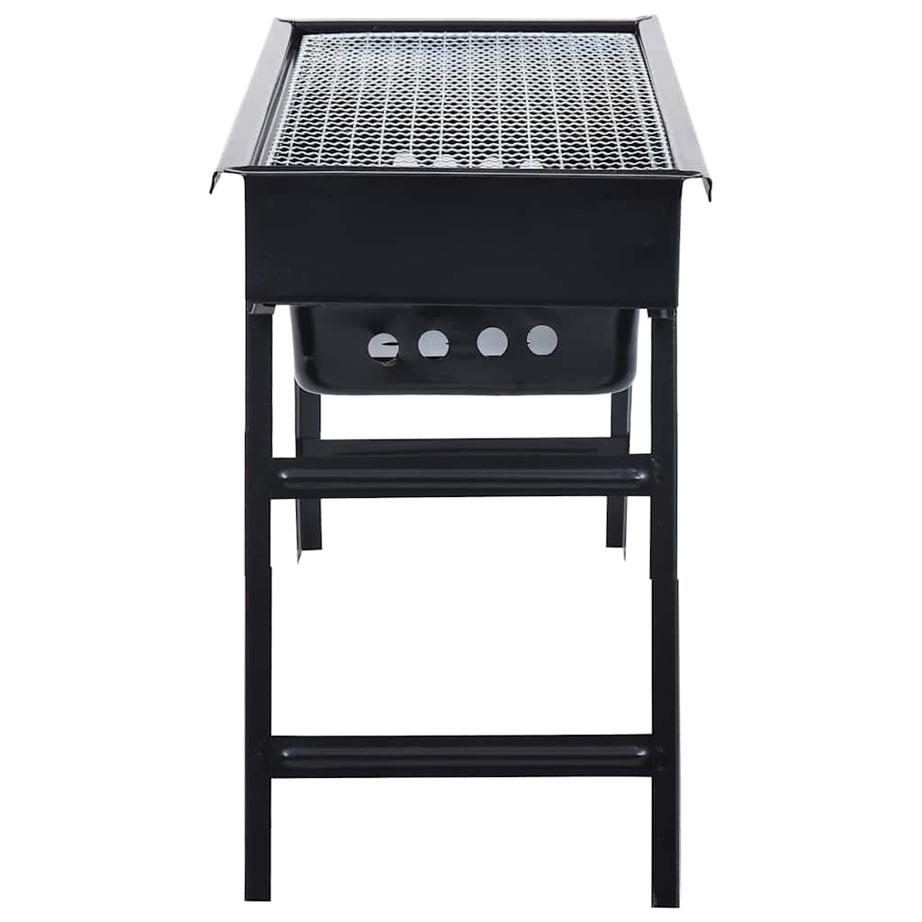 Griglia Barbecue da Campeggio Portatile 60x22,5x33cm