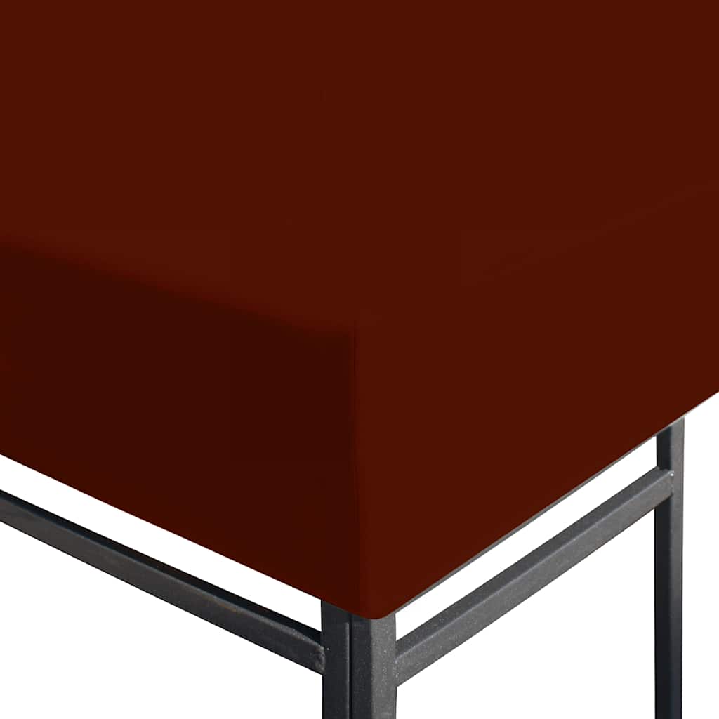Copertura Superiore Gazebo 310g/m² 3x3 m Terracotta