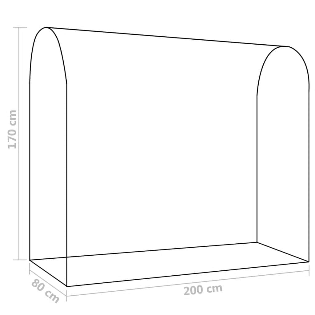 Serra con Ingresso a Cerniera 200x80x170 cm