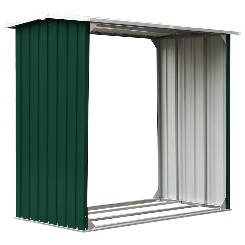 Capannone in Acciaio Zincato 172x91x154 cm Verde