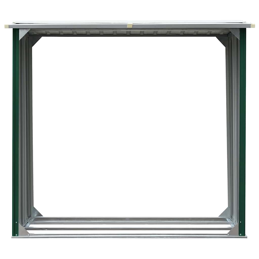 Capannone in Acciaio Zincato 172x91x154 cm Verde