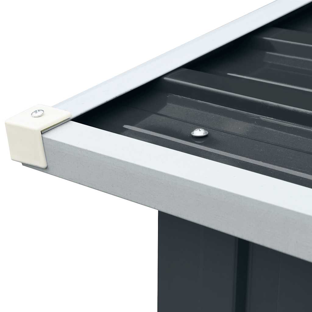 Capannone in Acciaio Zincato 172x91x154 cm Antracite