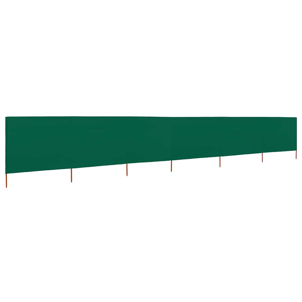 Paravento a 6 Pannelli in Tessuto 800x160 cm Verde