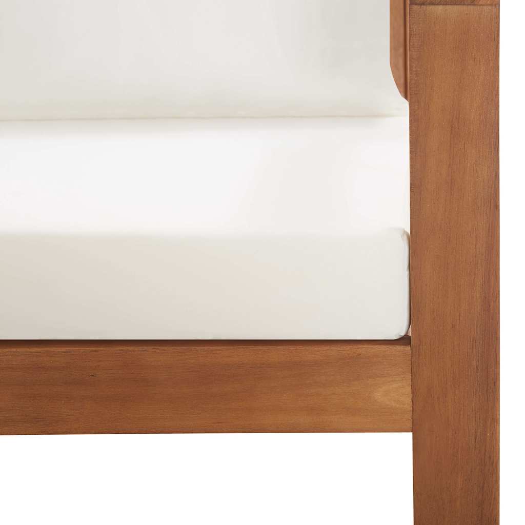Set Divani da Giardino 4 pz con Cuscini in Massello di Acacia