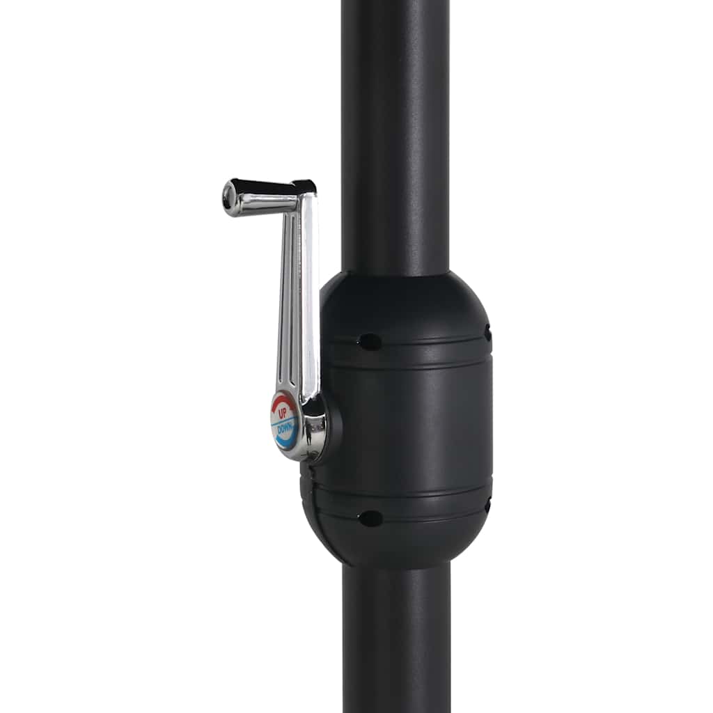 Ombrellone da Esterni Palo in Alluminio 460x270cm Blu