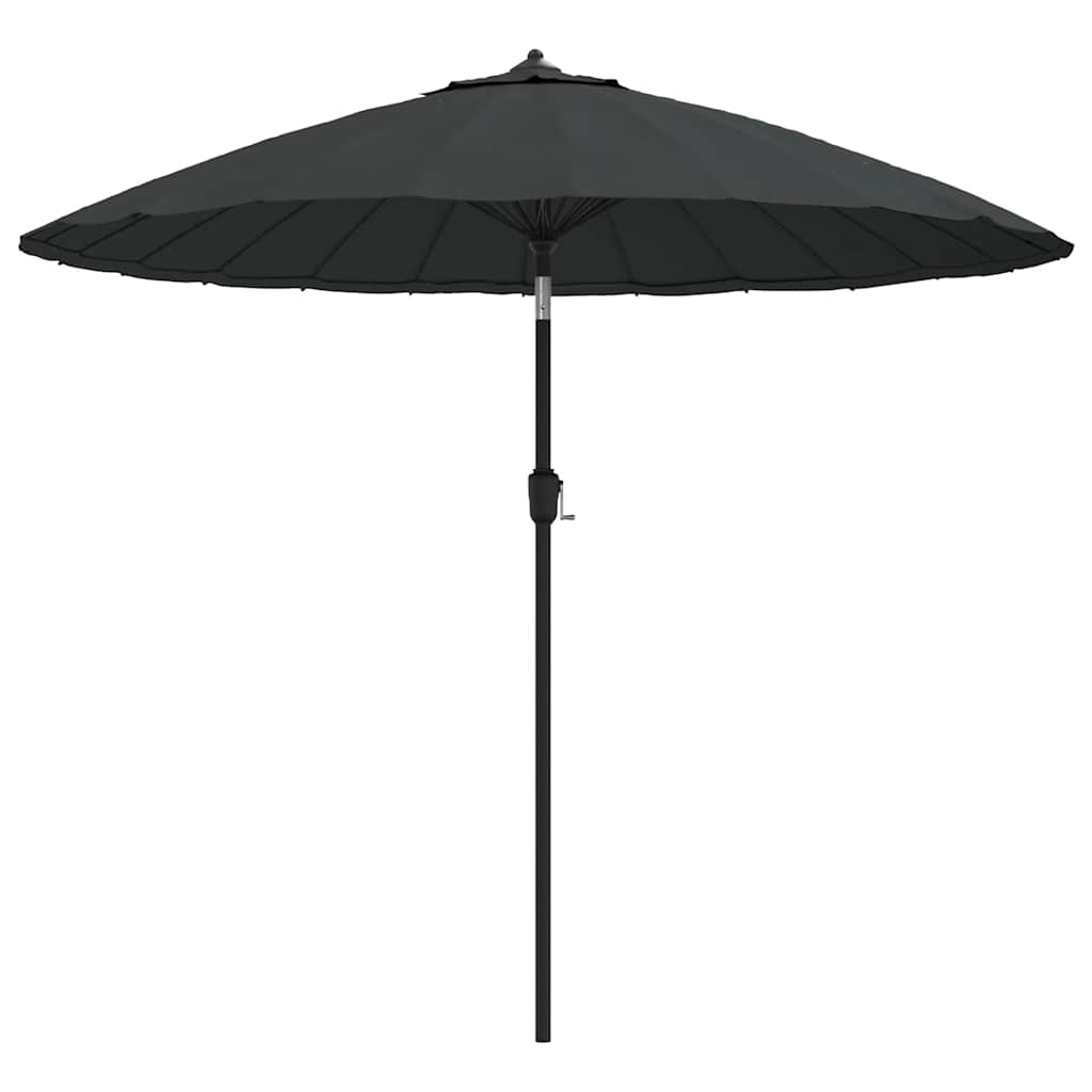 Ombrellone da Esterni con Palo in Alluminio 250 cm Antracite