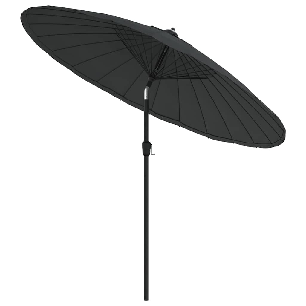 Ombrellone da Esterni con Palo in Alluminio 250 cm Antracite