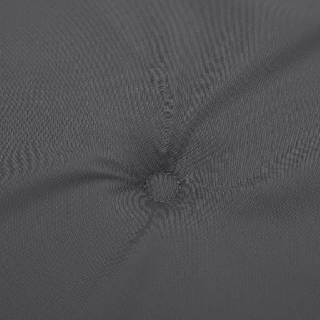 Cuscini per sedie da giardino Antracite 100 x 50 x 3 cm