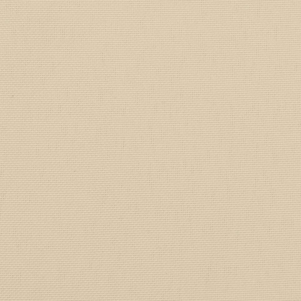 Cuscini per Sedia 4 pz Beige 40x40x3 cm in Tessuto Oxford