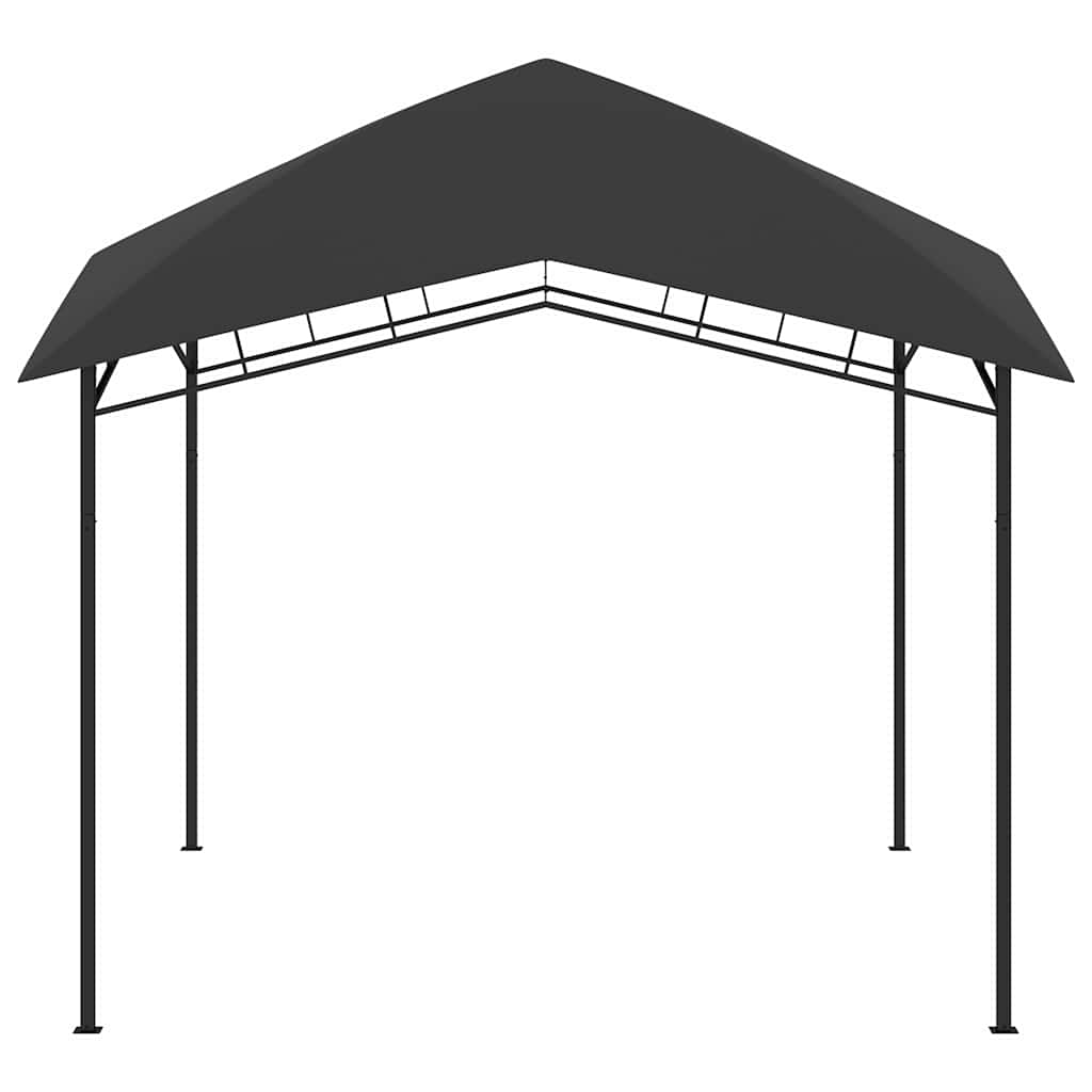 Gazebo da Giardino 3x3x2,9 m Antracite 180 g/m²