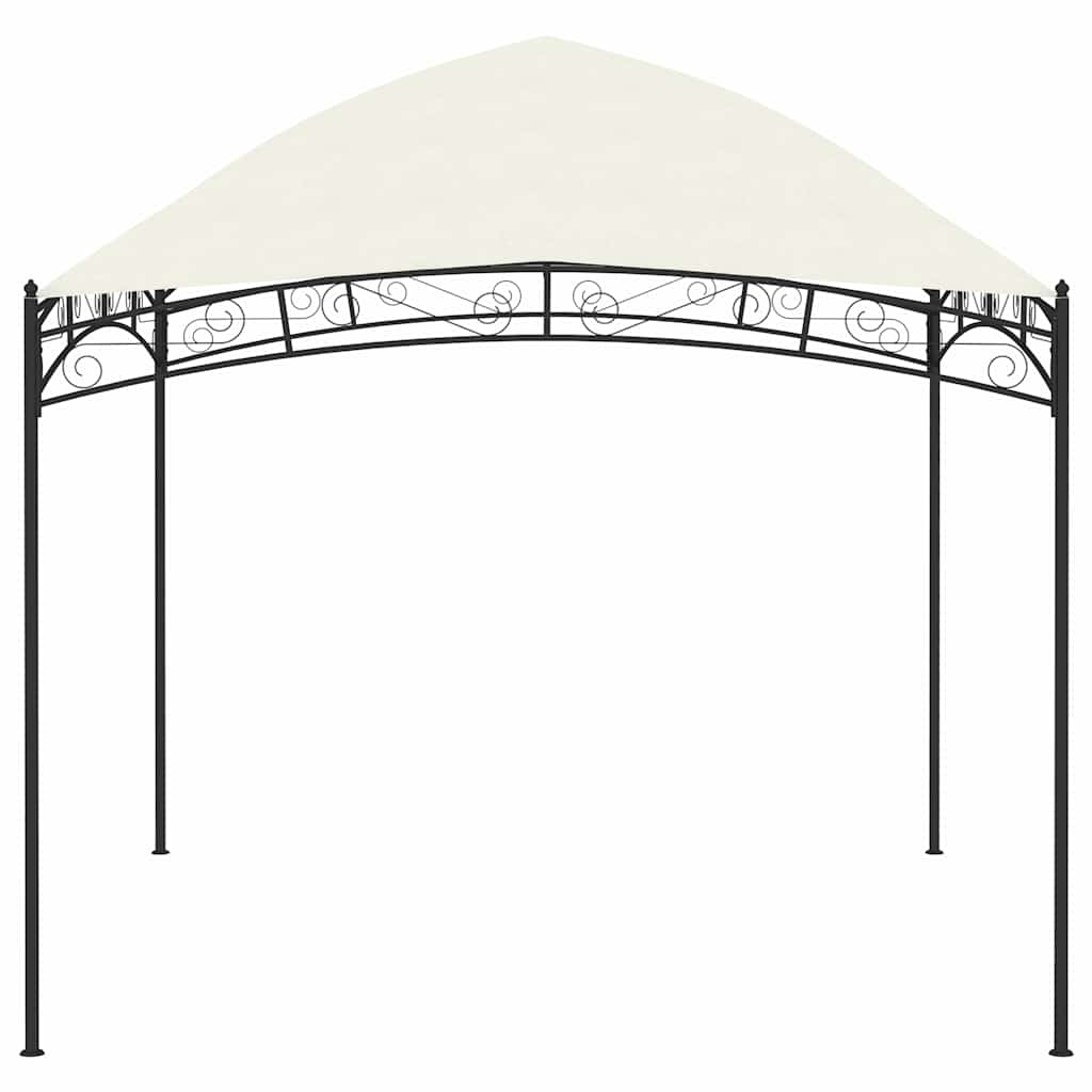 Gazebo da Giardino 3x3 m Crema 180 g/m²