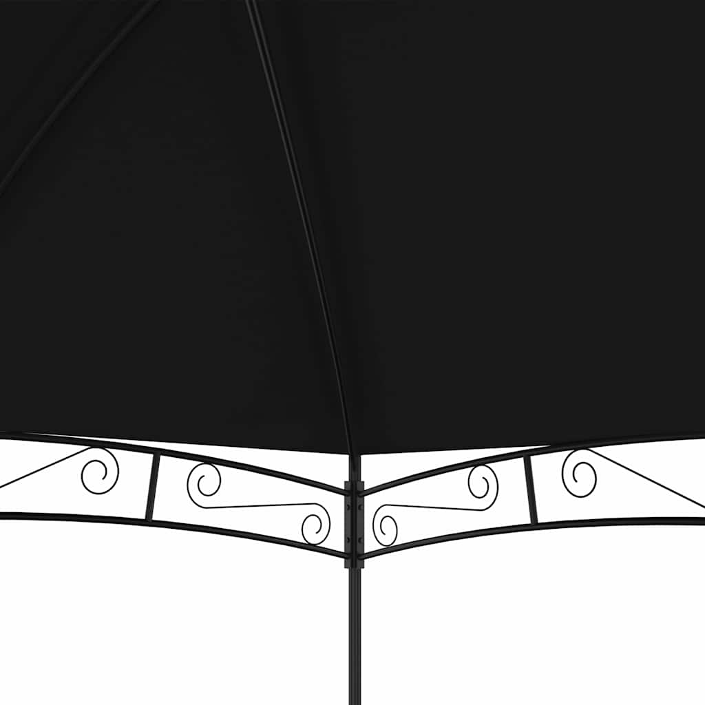 Gazebo da Giardino 4x3 m Antracite 180 g/m²