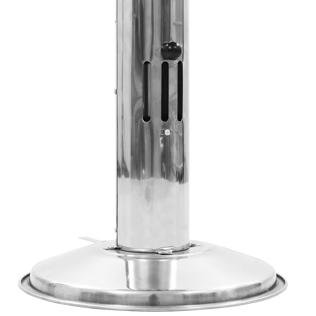 Griglia per Barbecue a Carbone con Piedistallo in Acciaio Inox