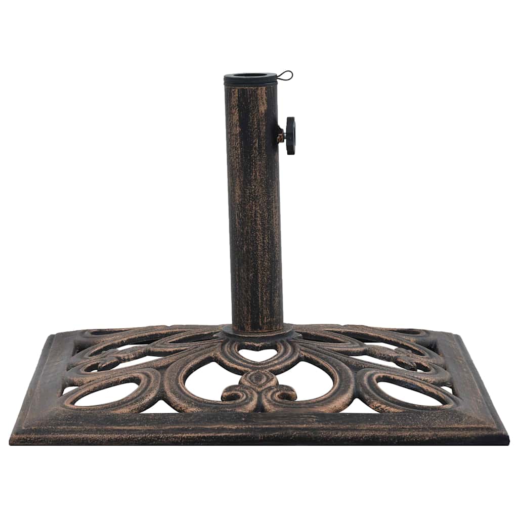 Base Ombrellone Bronzo 12 kg 49 cm in Ghisa