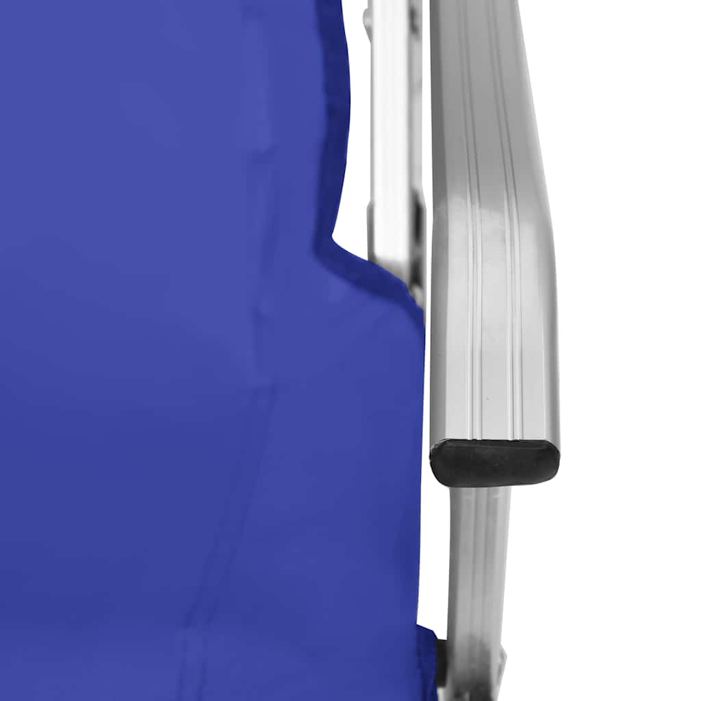 Sedie da Campeggio Pieghevoli 2 pz Blu