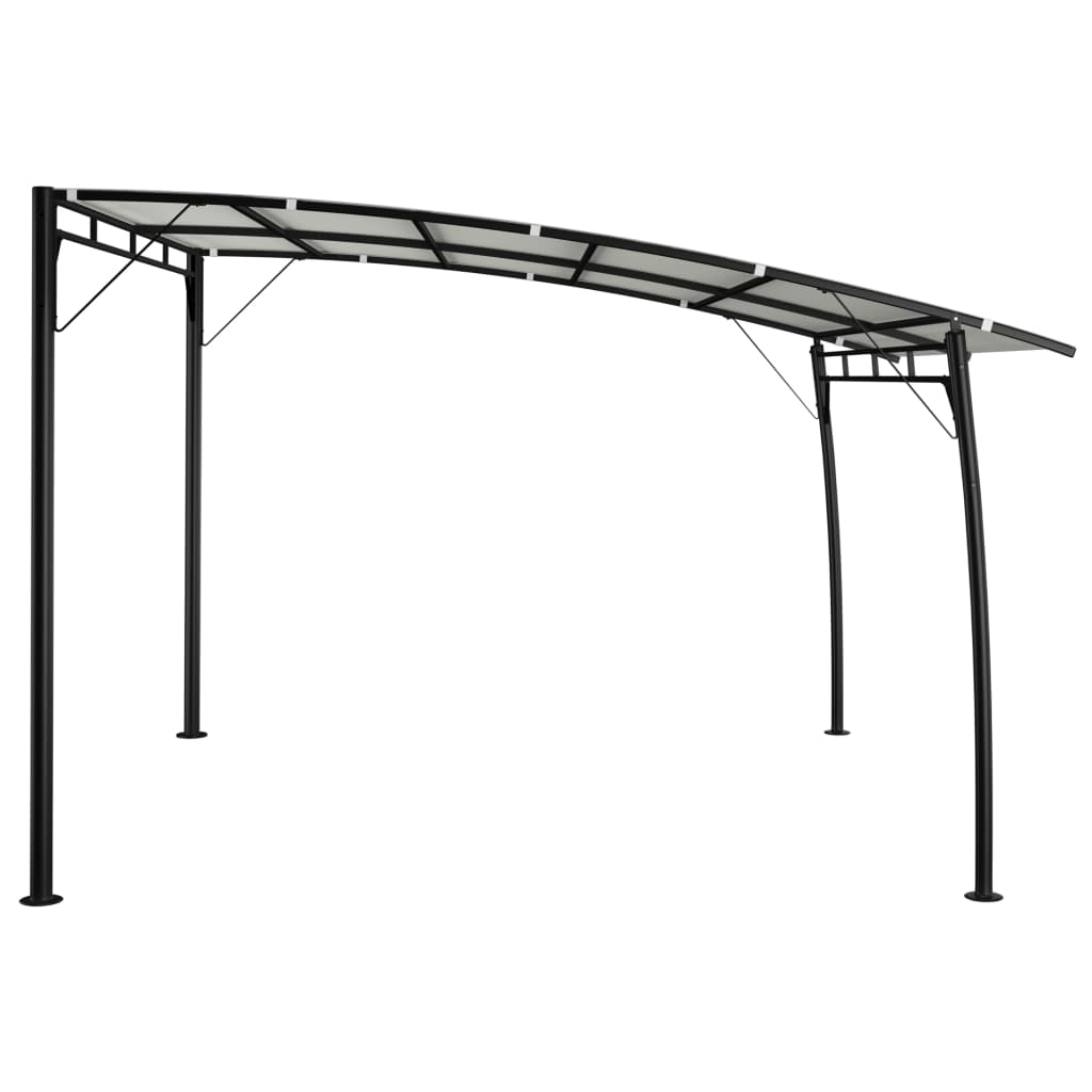 Ombrelloni da sole 3 x 3 x 2,55 m Crema