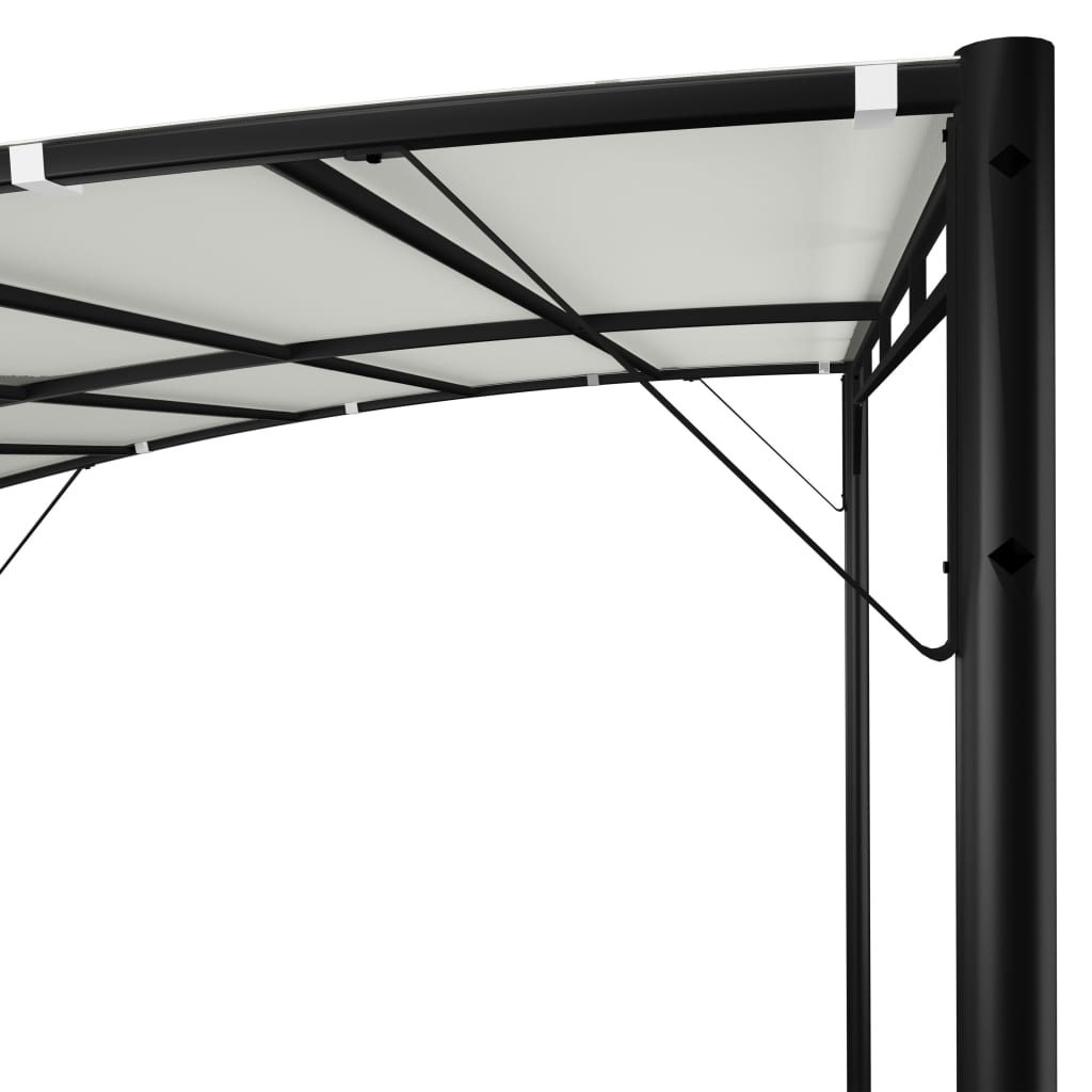 Ombrelloni da sole 3 x 3 x 2,55 m Crema