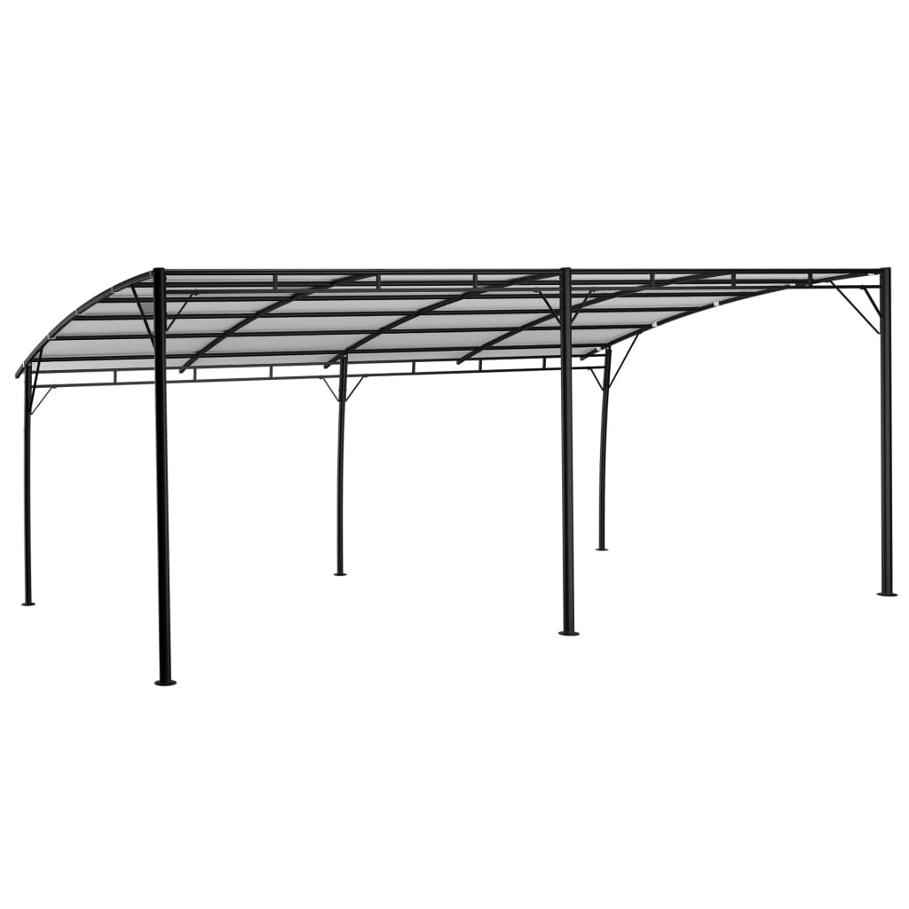 Ombrelloni da sole 6 x 3 x 2,55 m Crema