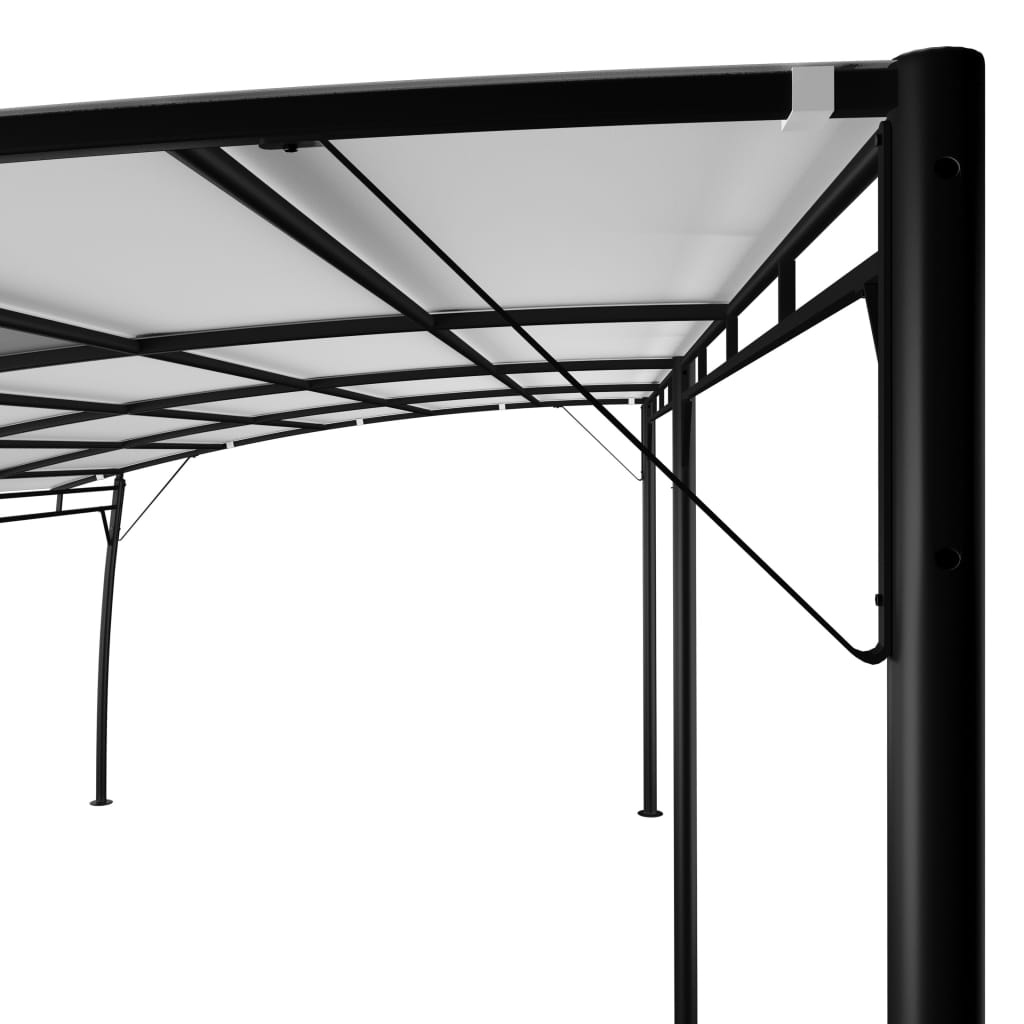 Ombrelloni da sole 6 x 3 x 2,55 m Crema