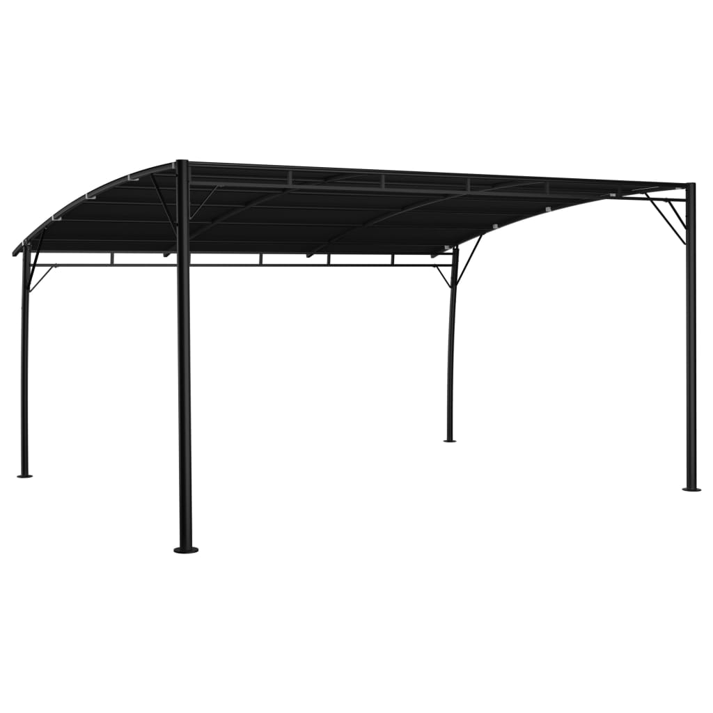 Ombrelloni da sole 4 x 3 x 2,55 m Antracite