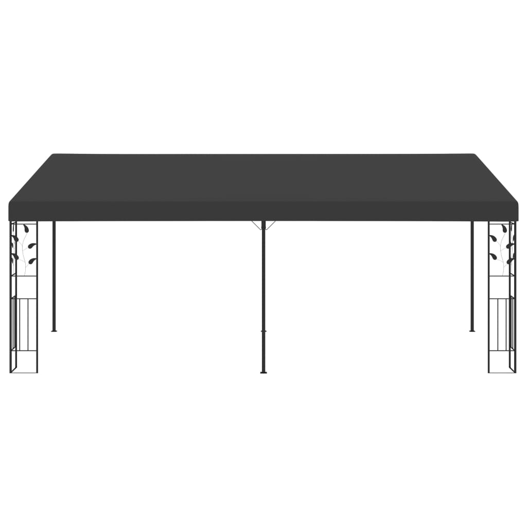 Gazebo a Parete 6x3x2,5 m Antracite