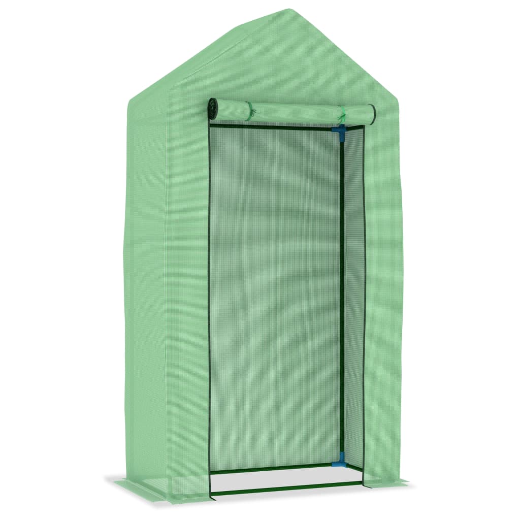 Serra con Struttura in Acciaio 0,5 m² 1x0,5x1,9 m