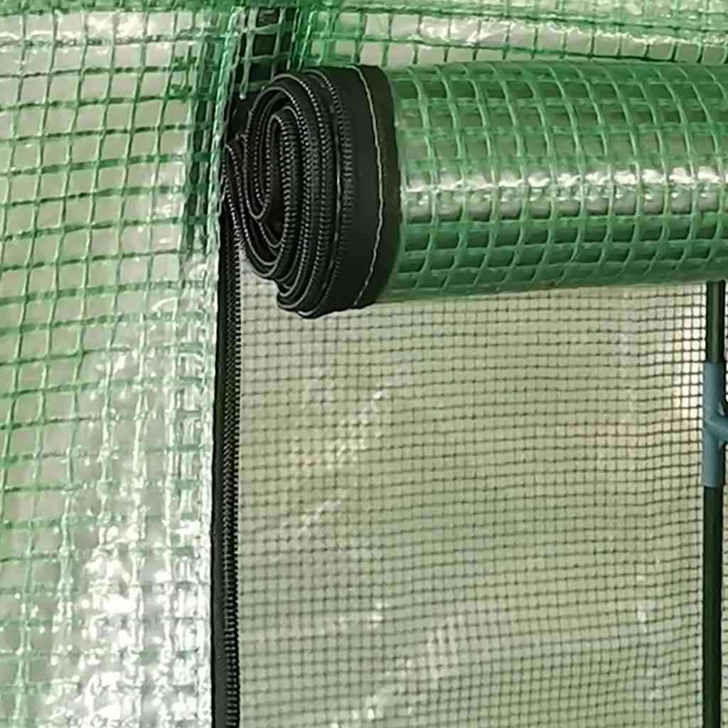 Serra con Struttura in Acciaio 0,5 m² 1x0,5x1,9 m
