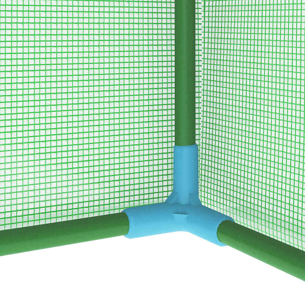 Serra con Struttura in Acciaio 0,5 m² 1x0,5x1,9 m
