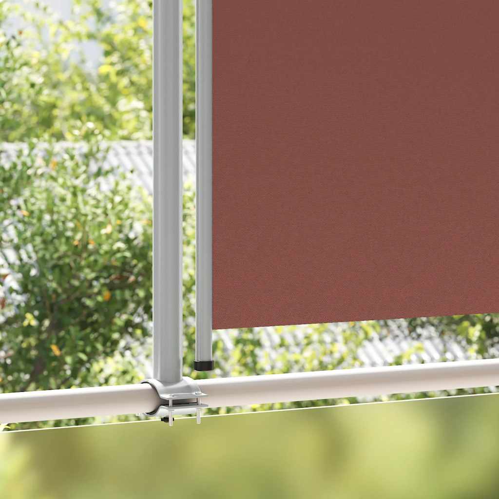 Tenda da Sole Laterale Retrattile per Patio 140x300cm Marrone