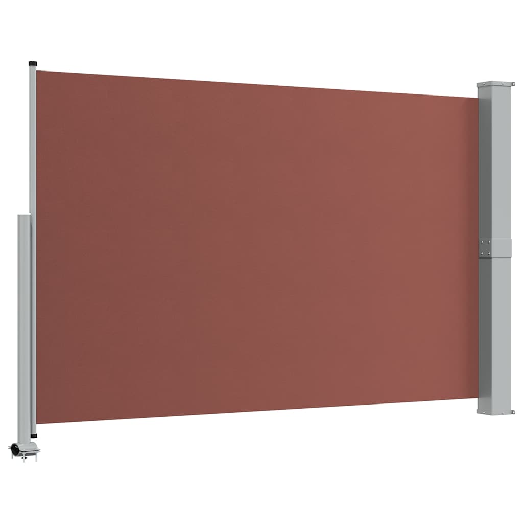 Tenda Laterale Retrattile per Patio 160x300 cm Marrone