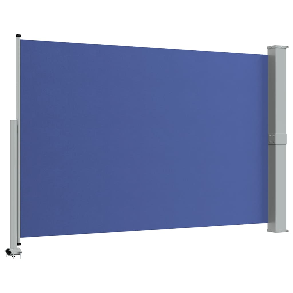 Tenda Laterale Retrattile per Patio 160x300 cm Blu