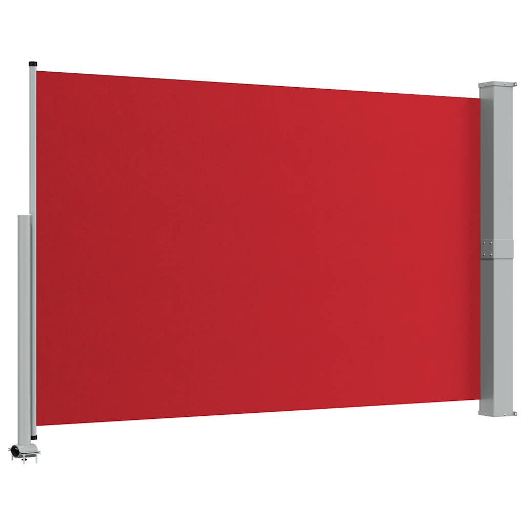 Tenda Laterale Retrattile per Patio 160x300 cm Rossa