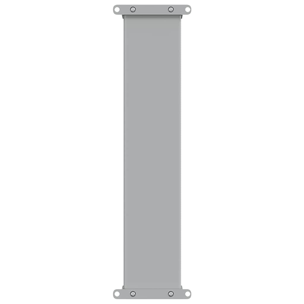 Tenda Laterale Retrattile per Patio 60x300 cm Rossa