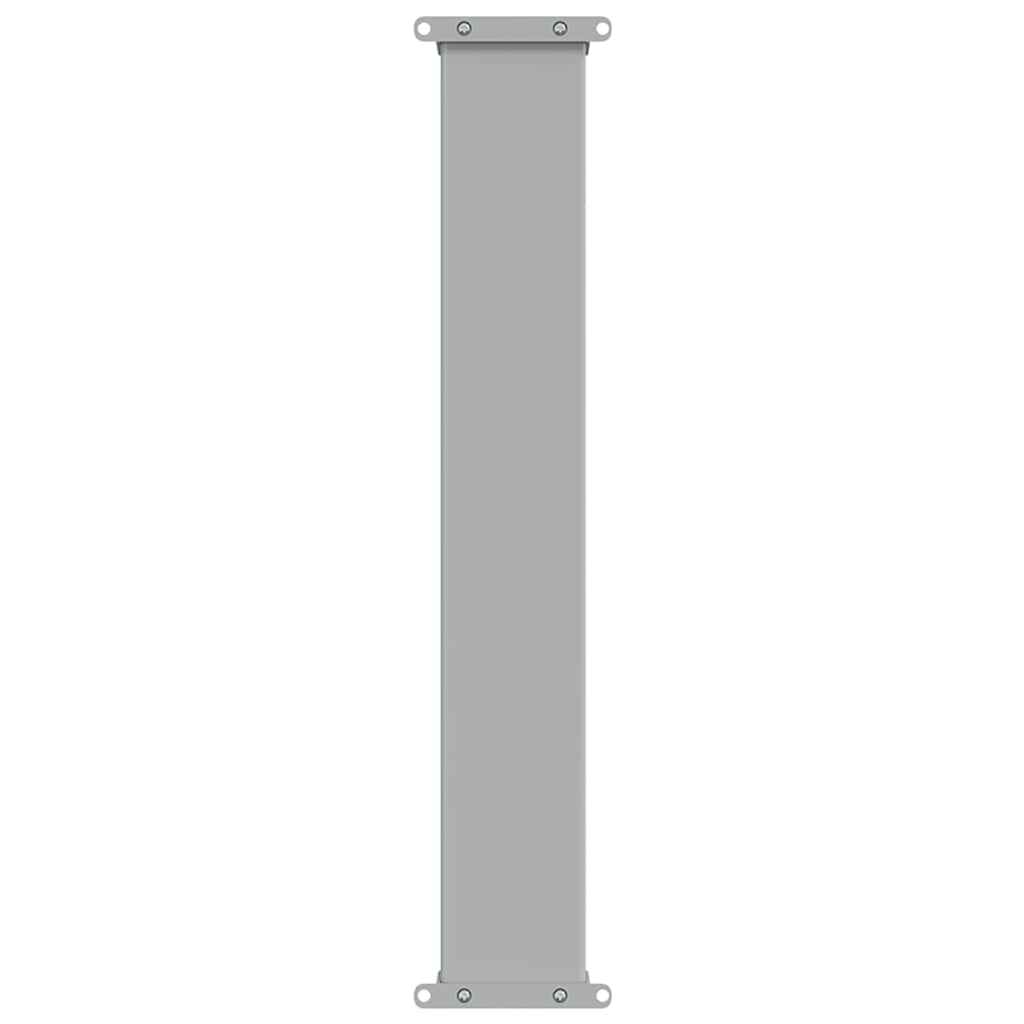 Tenda Laterale Retrattile per Patio 80x300 cm Nera