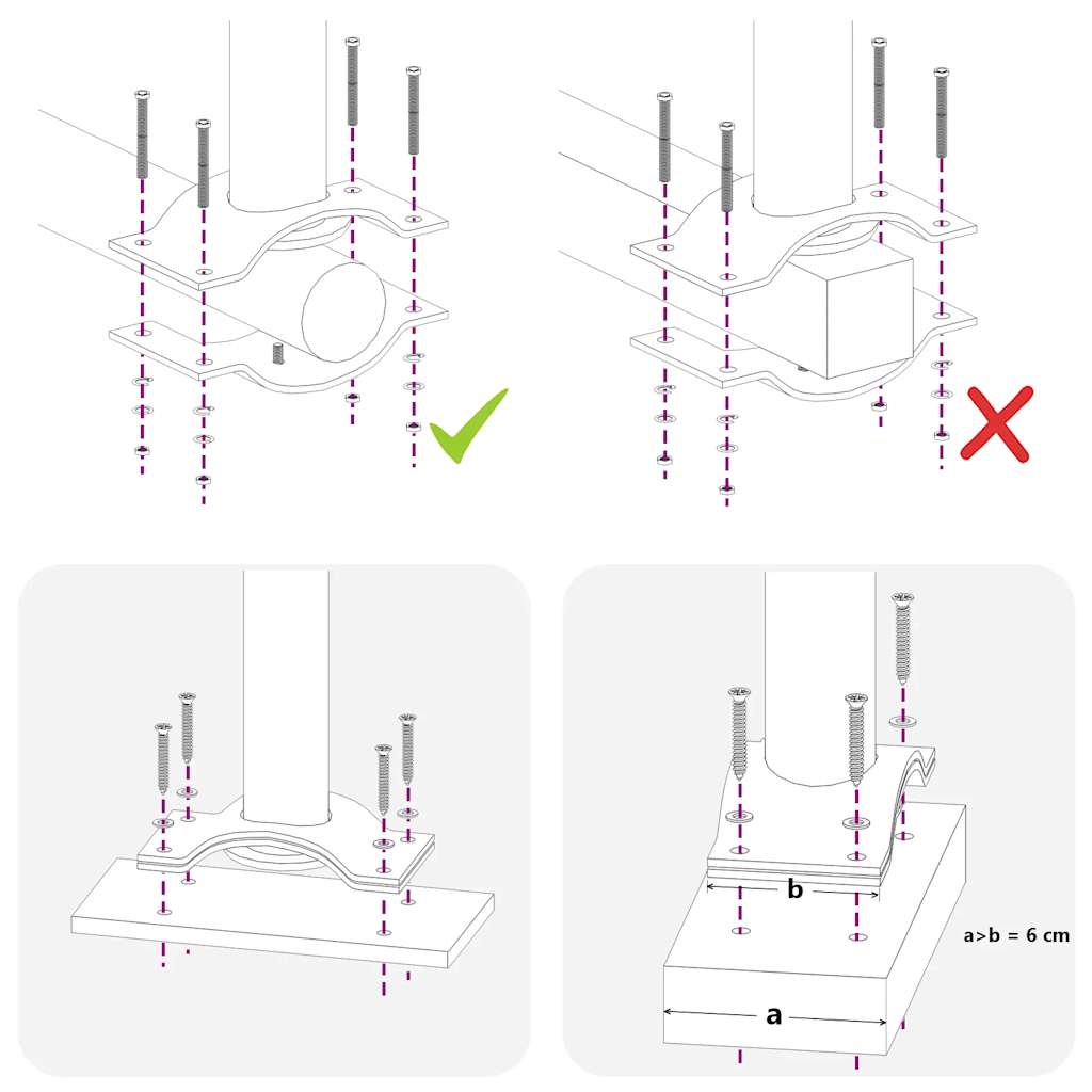 Tenda Laterale Retrattile per Patio 80x300 cm Marrone