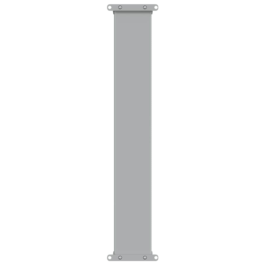 Tenda Laterale Retrattile per Patio 80x300 cm Rosso