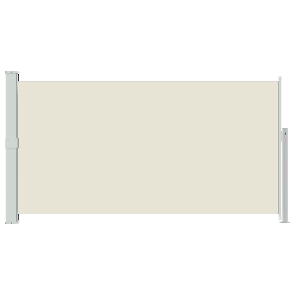 Tenda Laterale Retrattile per Patio 170x300 cm Crema