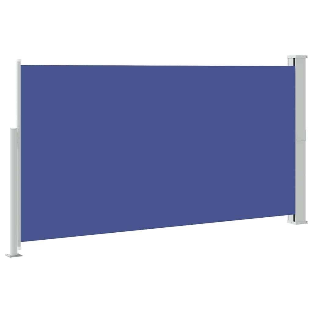 Tenda Laterale Retrattile per Patio 170x300 cm Blu