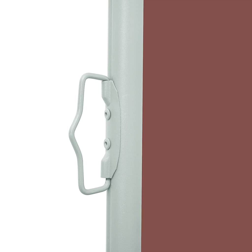 Tenda Laterale Retrattile per Patio 100x514 cm Marrone