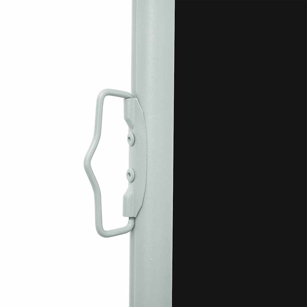 Tenda Laterale Retrattile per Patio 117x514 cm Nero