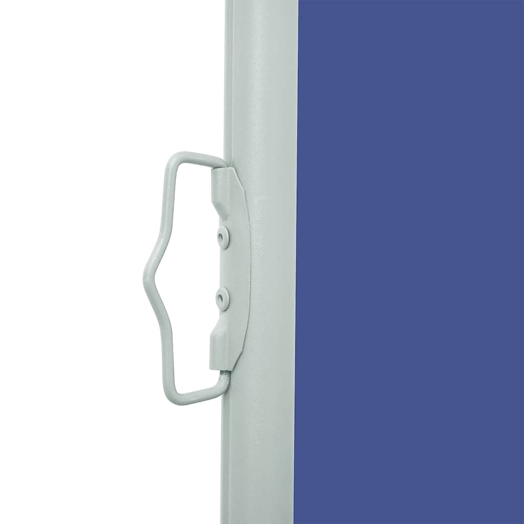 Tenda Laterale Retrattile per Patio 117x514 cm Blu