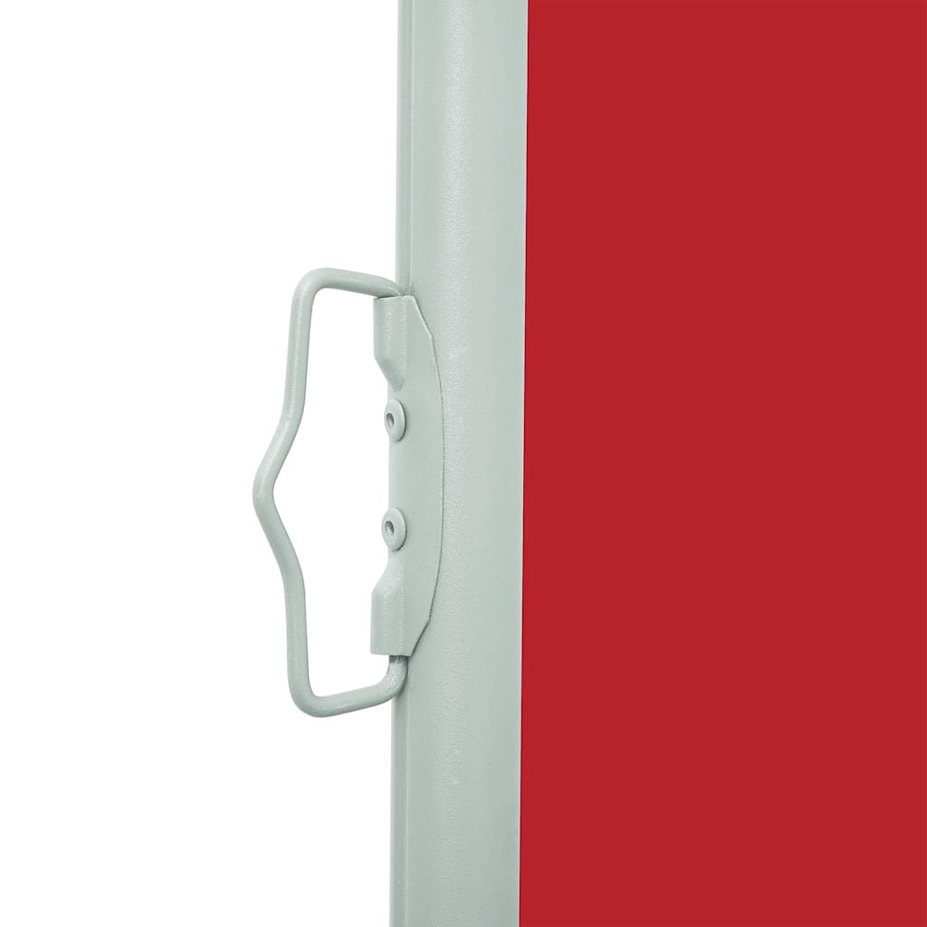 Tenda Laterale Retrattile per Patio 117x514 cm Rossa
